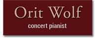 Orit Wolf - Concert Pianist Link